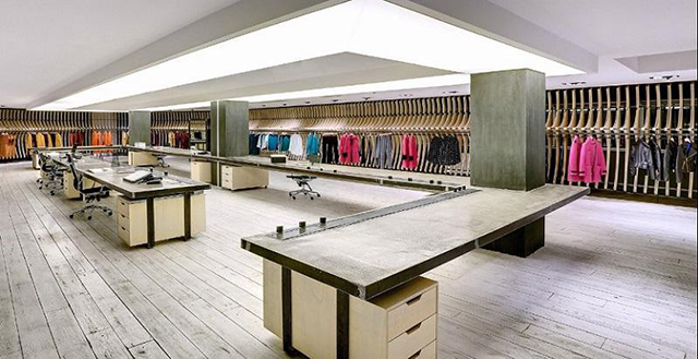 thiết kế nội thất showroom